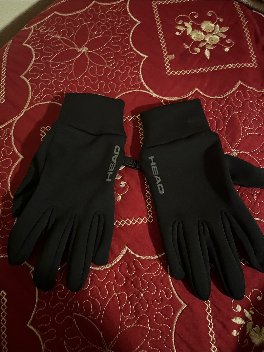 Head Black Winter Gloves: Size M